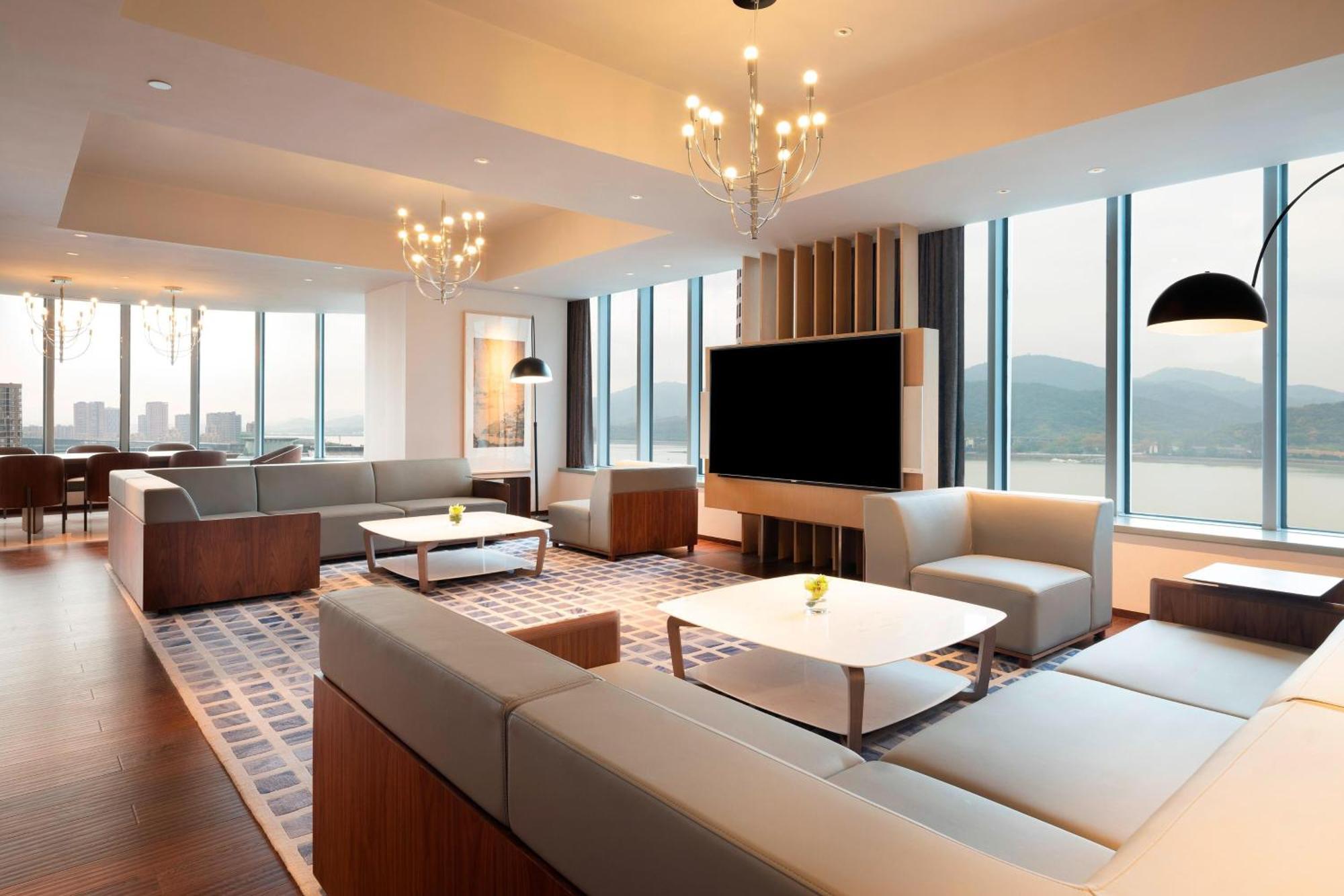เลอ เมริเดียน หังโจว ปินเจียง Hotel หางโจว ภายนอก รูปภาพ