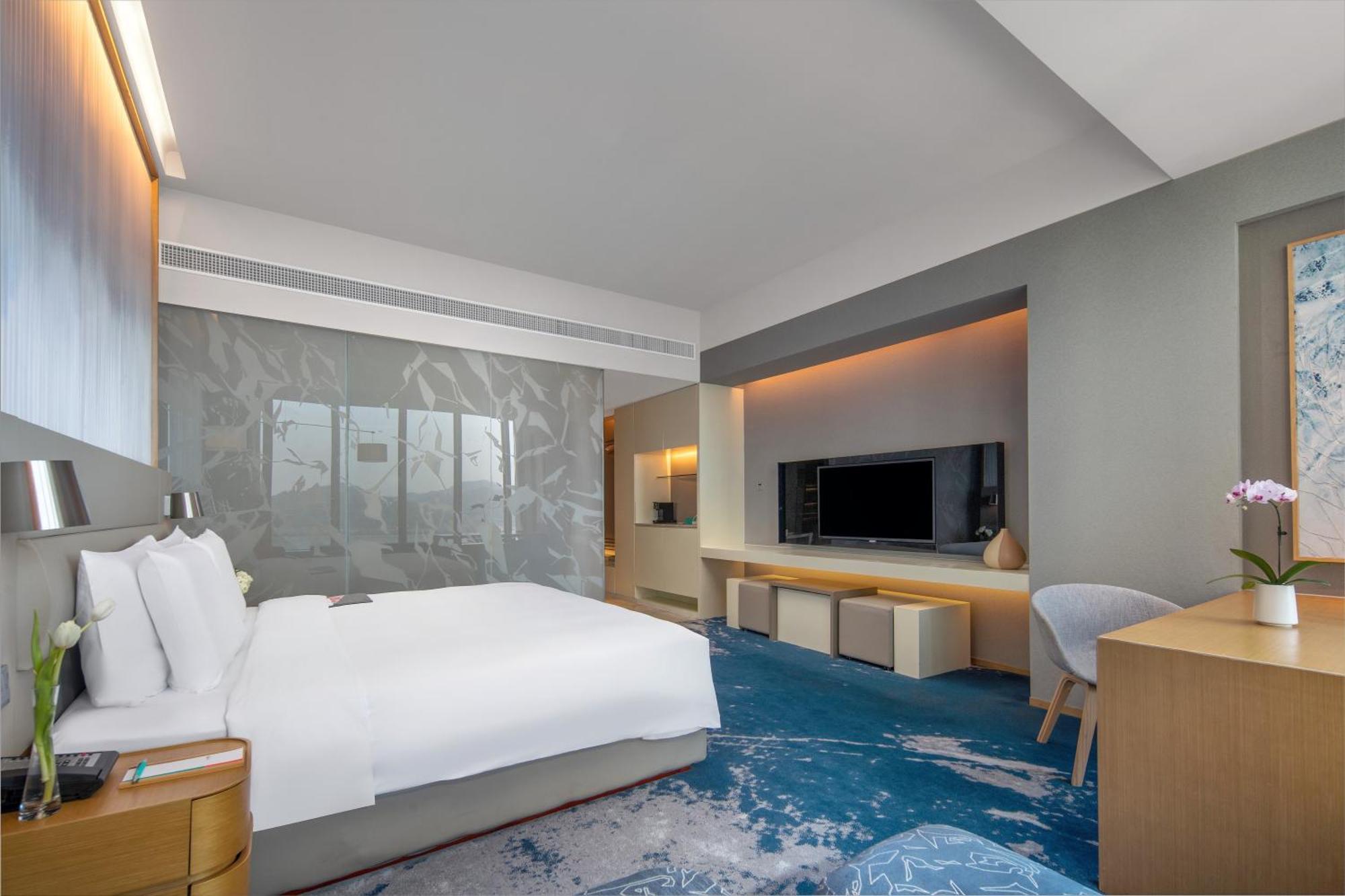 เลอ เมริเดียน หังโจว ปินเจียง Hotel หางโจว ภายนอก รูปภาพ