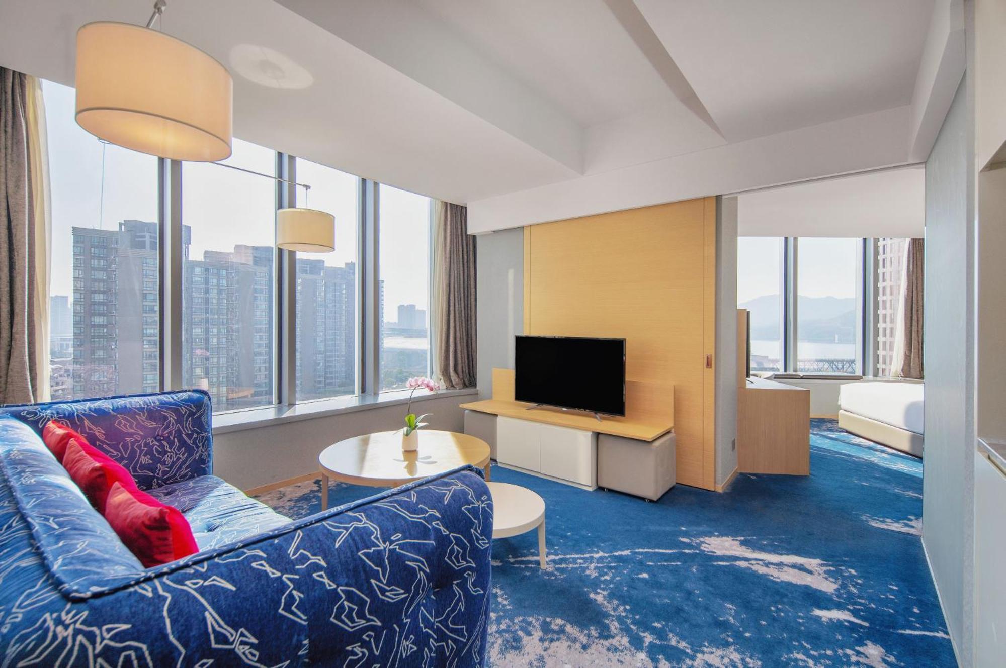 เลอ เมริเดียน หังโจว ปินเจียง Hotel หางโจว ภายนอก รูปภาพ