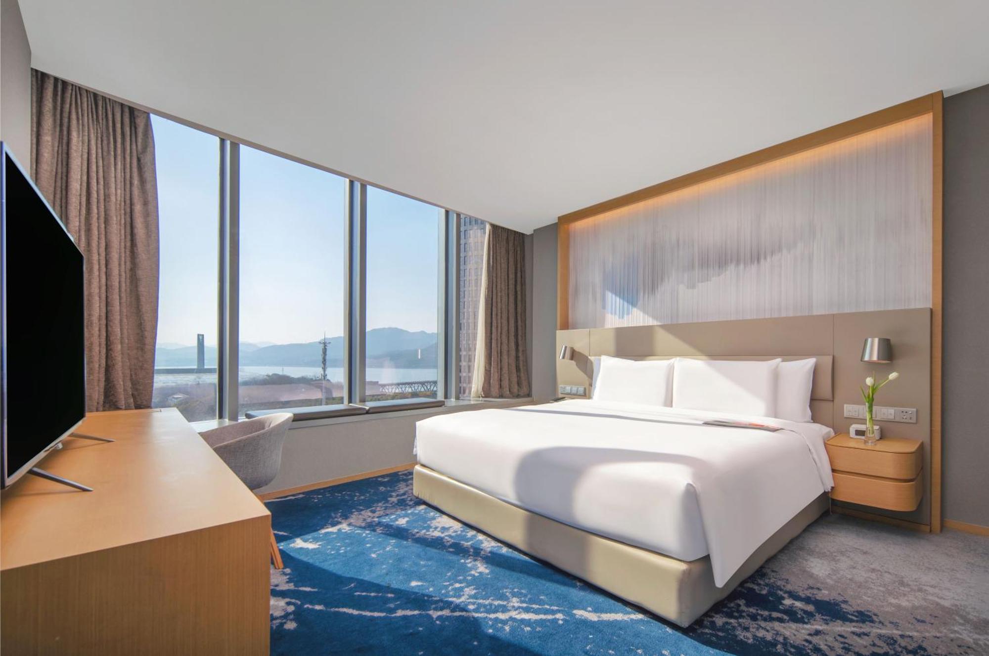 เลอ เมริเดียน หังโจว ปินเจียง Hotel หางโจว ภายนอก รูปภาพ